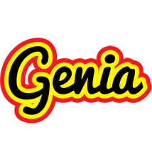 Genia flaming logo