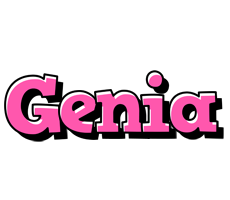 Genia girlish logo