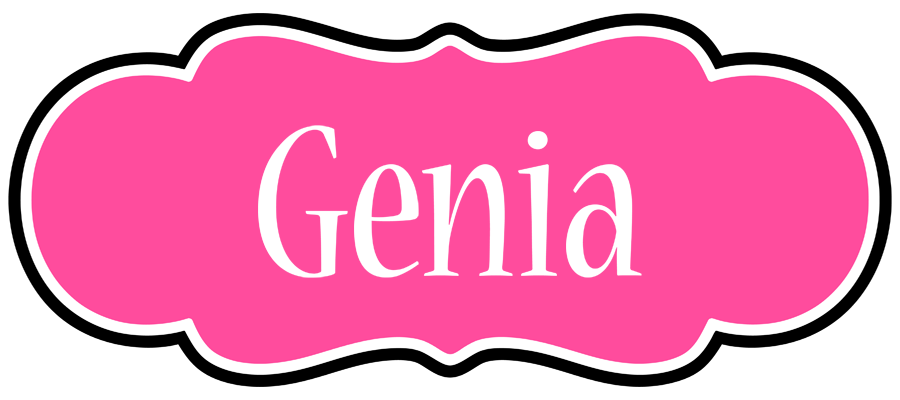 Genia invitation logo