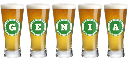 Genia lager logo