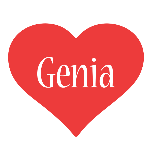 Genia love logo