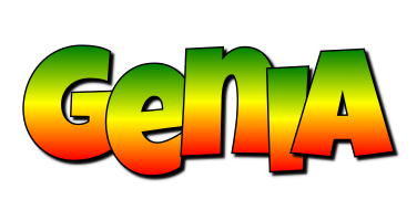 Genia mango logo