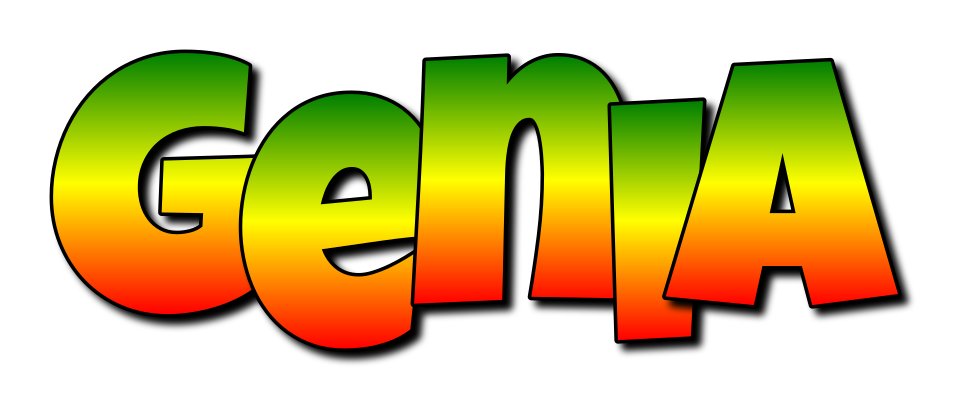 Genia mango logo