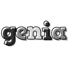 Genia night logo