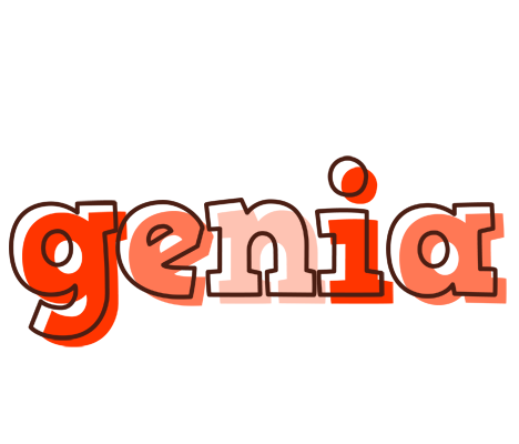 Genia paint logo