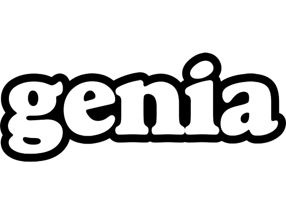 Genia panda logo
