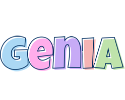 Genia pastel logo