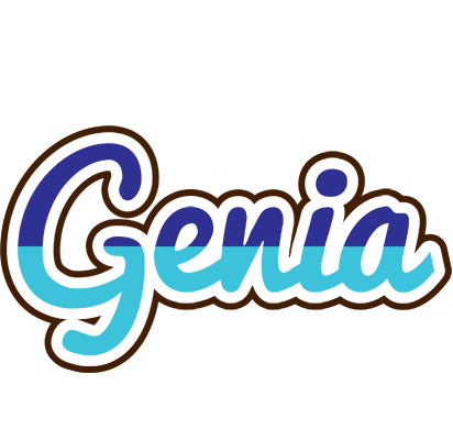 Genia raining logo