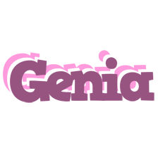 Genia relaxing logo