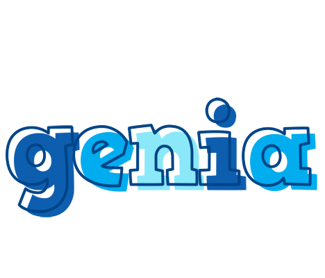 Genia sailor logo