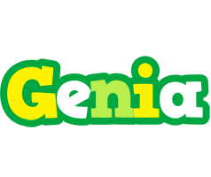 Genia soccer logo