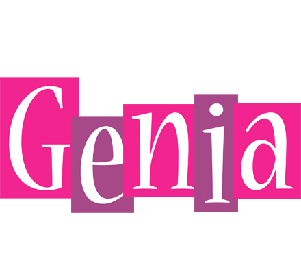 Genia whine logo