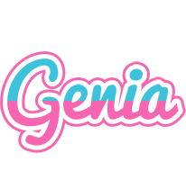 Genia woman logo