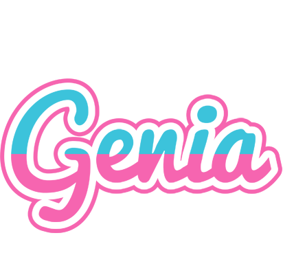 Genia woman logo