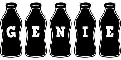 Genie bottle logo