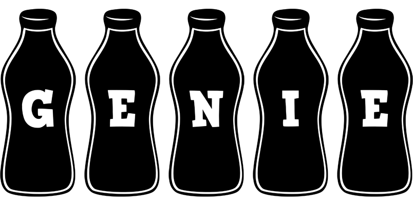 Genie bottle logo