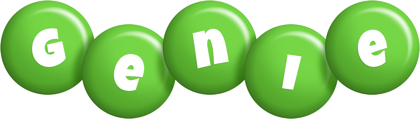 Genie candy-green logo