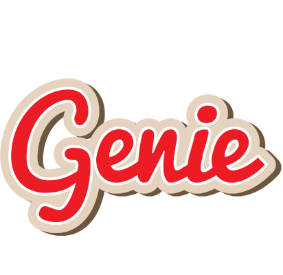 Genie chocolate logo