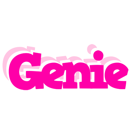 Genie dancing logo