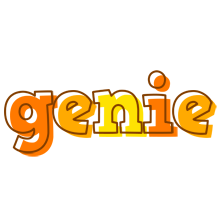 Genie desert logo