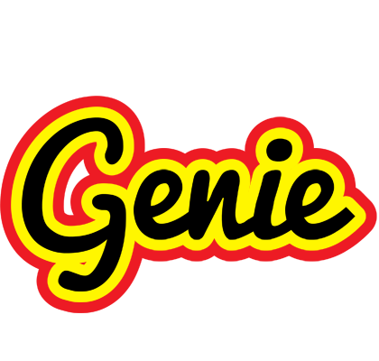 Genie flaming logo