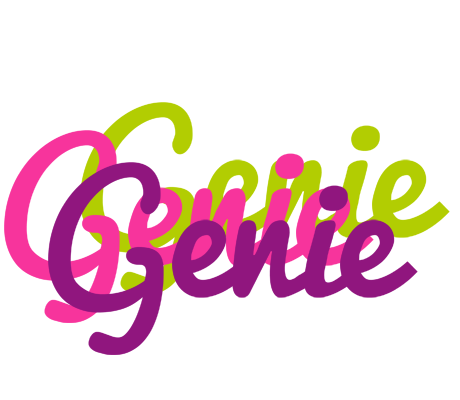 Genie flowers logo