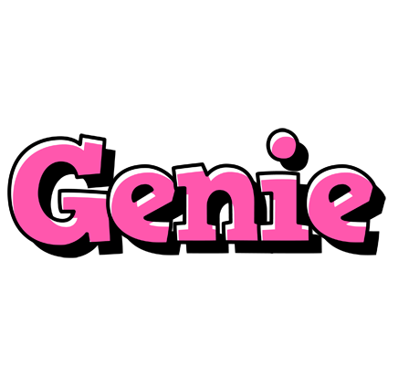 Genie girlish logo