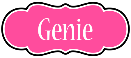 Genie invitation logo