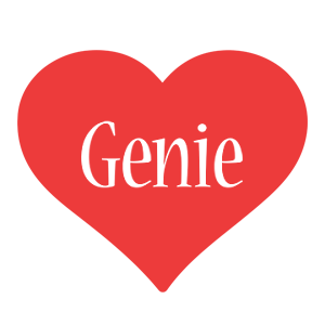 Genie love logo