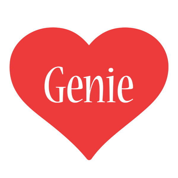 Genie love logo