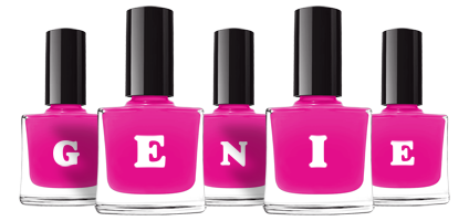 Genie nails logo