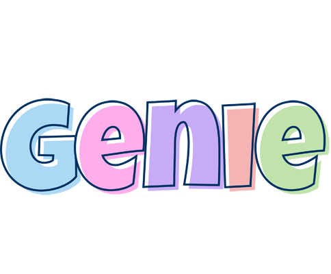 Genie pastel logo
