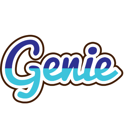 Genie raining logo