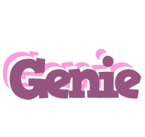 Genie relaxing logo