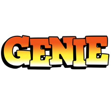 Genie sunset logo