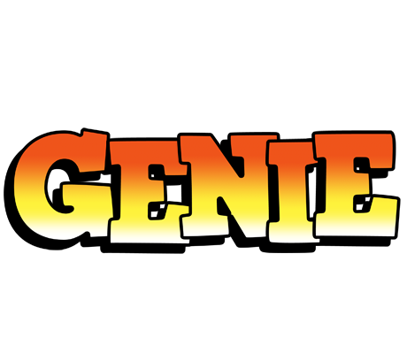 Genie sunset logo