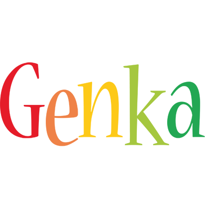 Genka birthday logo