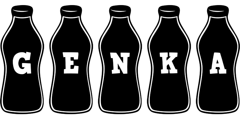 Genka bottle logo