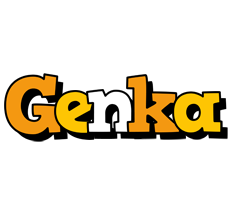 Genka cartoon logo