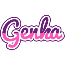 Genka cheerful logo