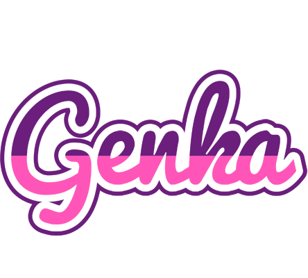 Genka cheerful logo