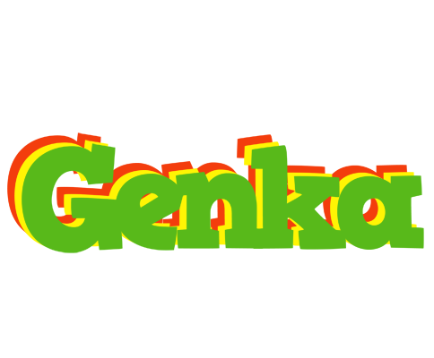 Genka crocodile logo