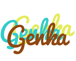 Genka cupcake logo