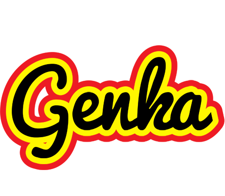 Genka flaming logo