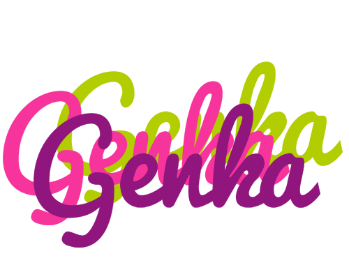Genka flowers logo