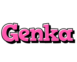 Genka girlish logo