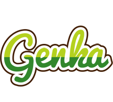 Genka golfing logo