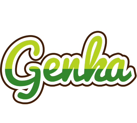 Genka golfing logo