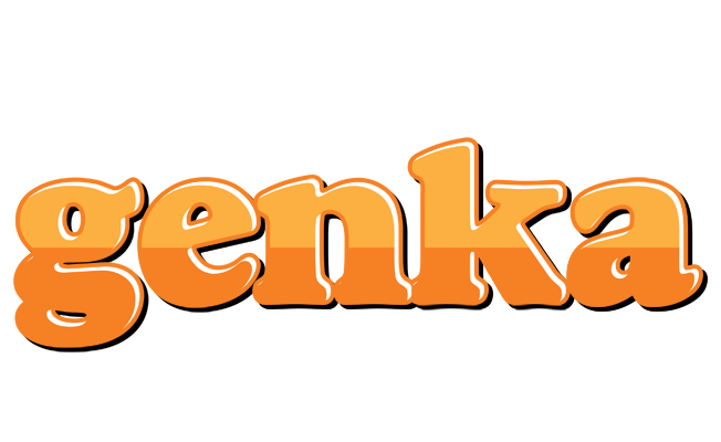 Genka orange logo