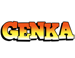 Genka sunset logo